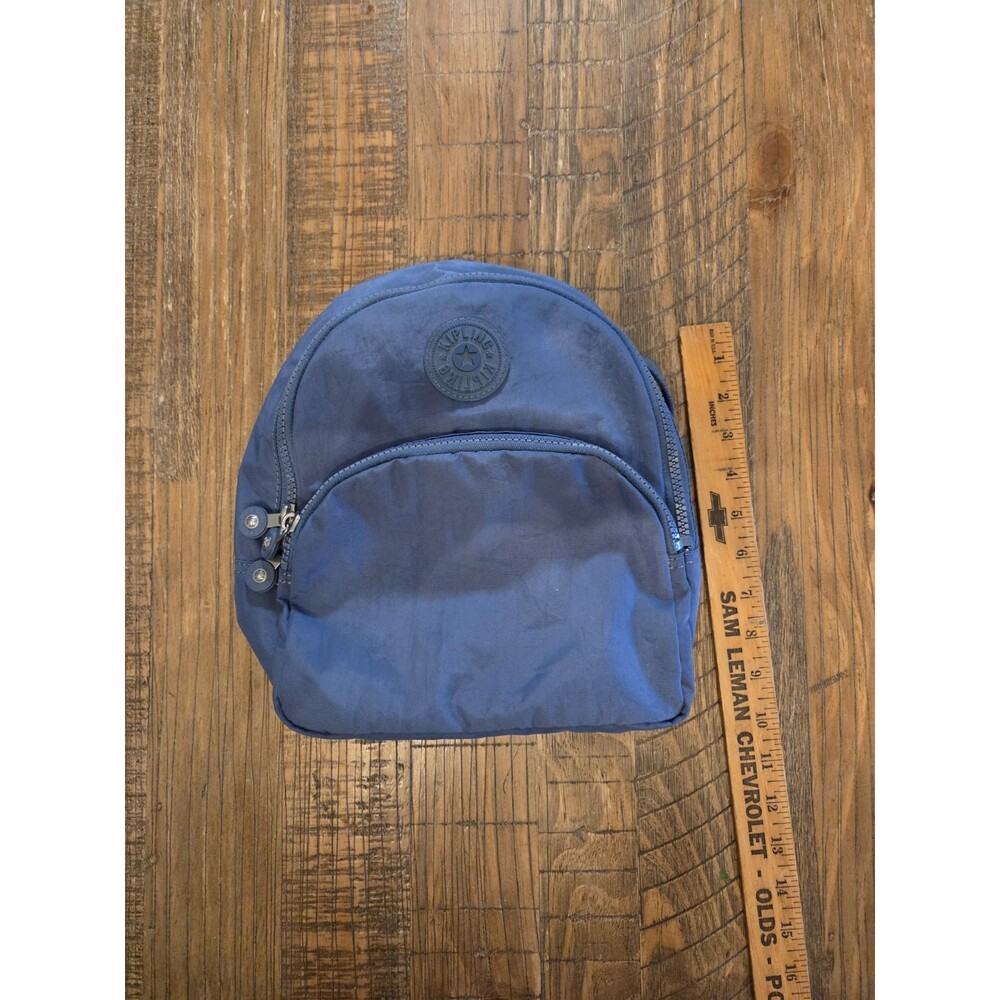 Kipling Small Backpack Blue - Picture 2 of 14